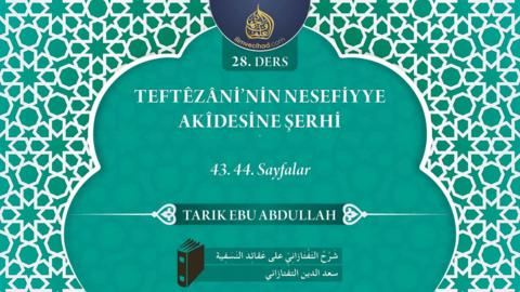 28. Ders: 43. 44. Sayfalar